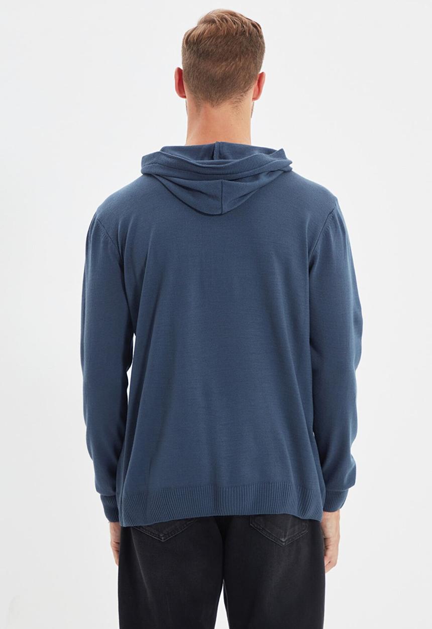 Trendyol - Cruzin regular fit hoodie - indigo