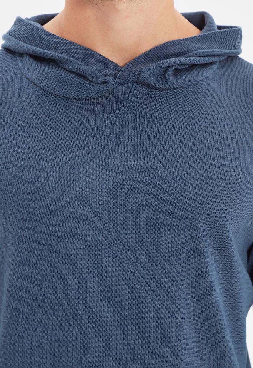 Trendyol - Cruzin regular fit hoodie - indigo