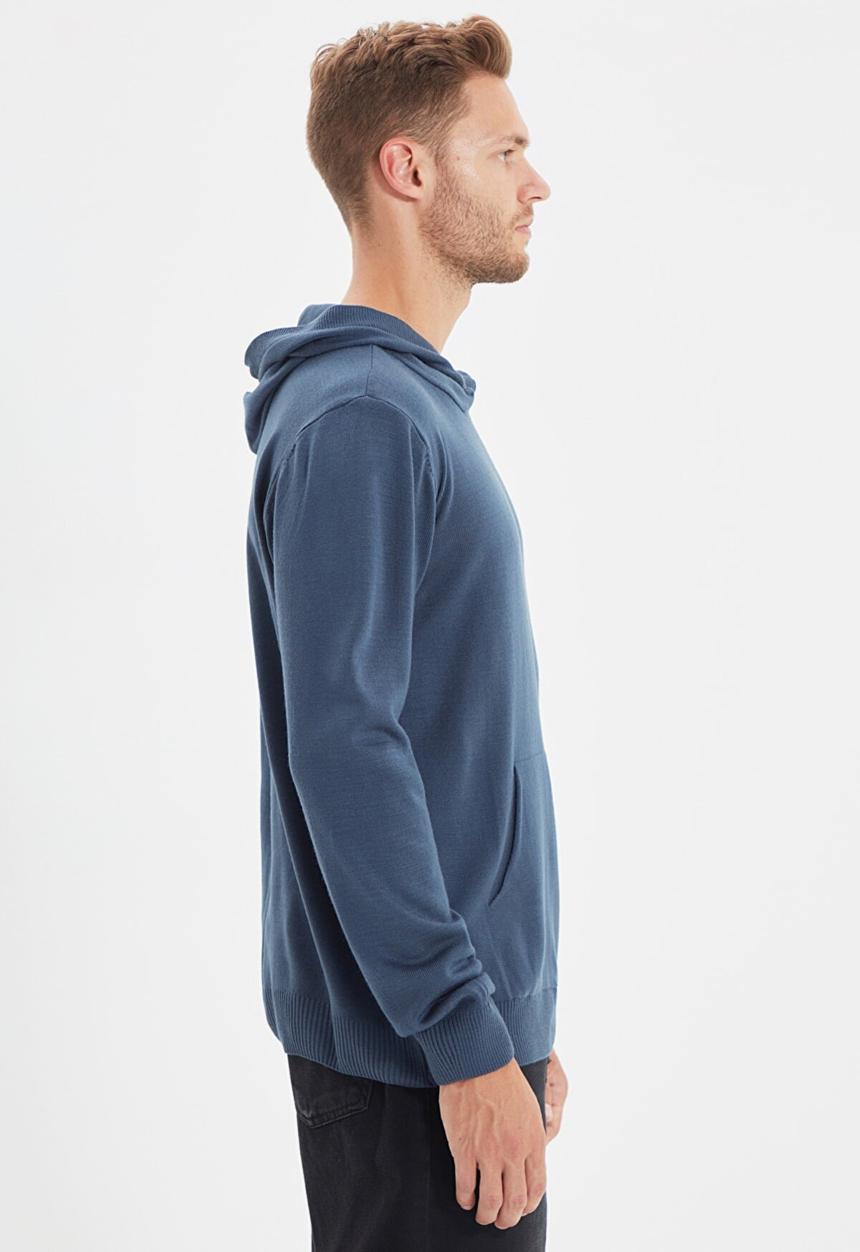 Trendyol - Cruzin regular fit hoodie - indigo