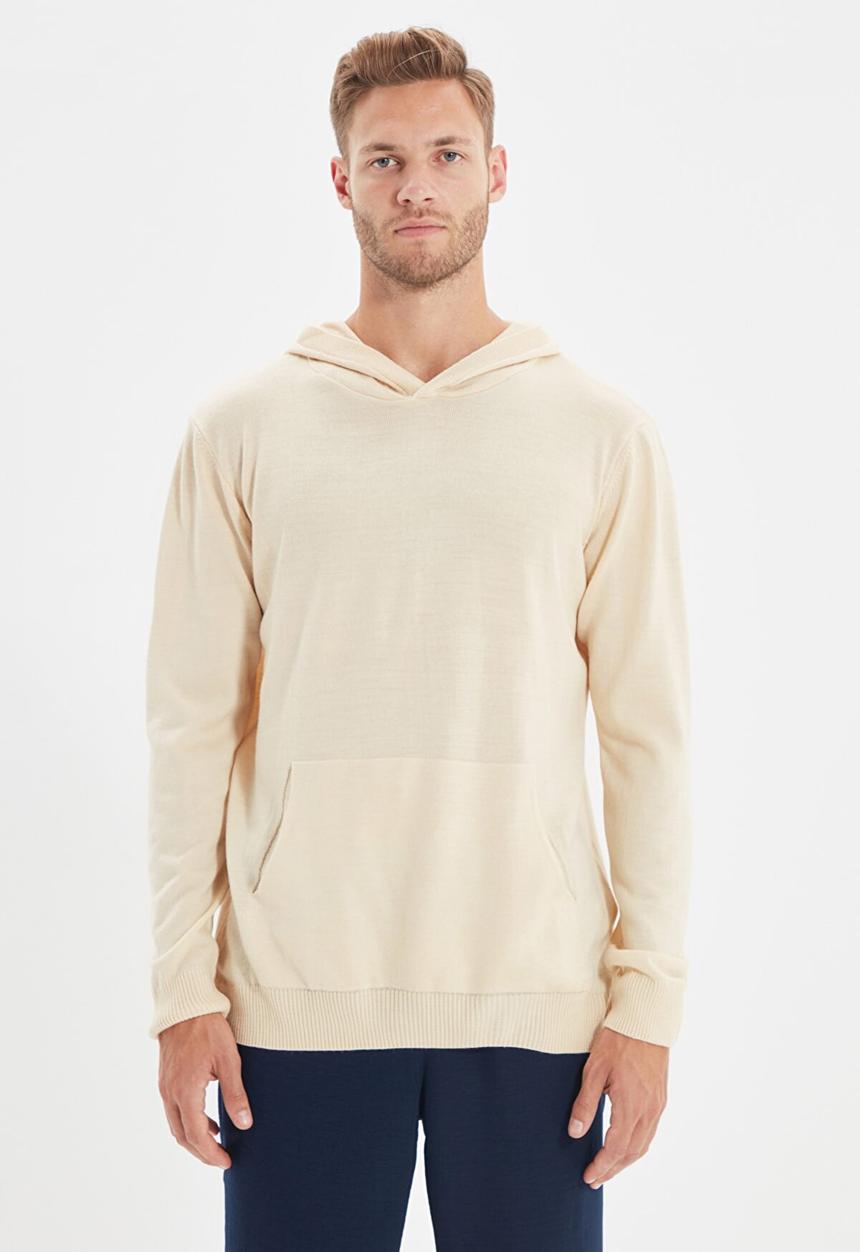 Trendyol - Cruzin regular fit hoodie - cream
