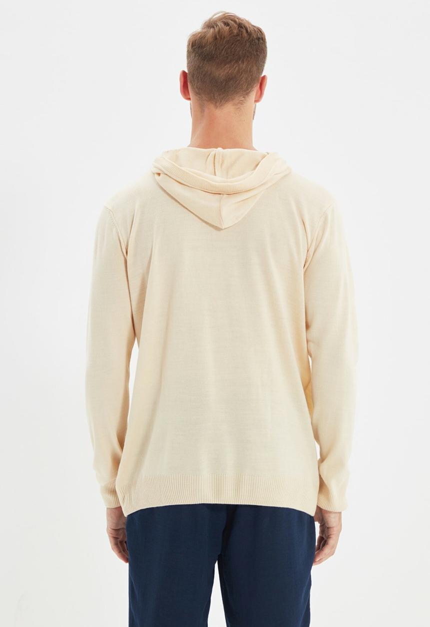 Trendyol - Cruzin regular fit hoodie - cream