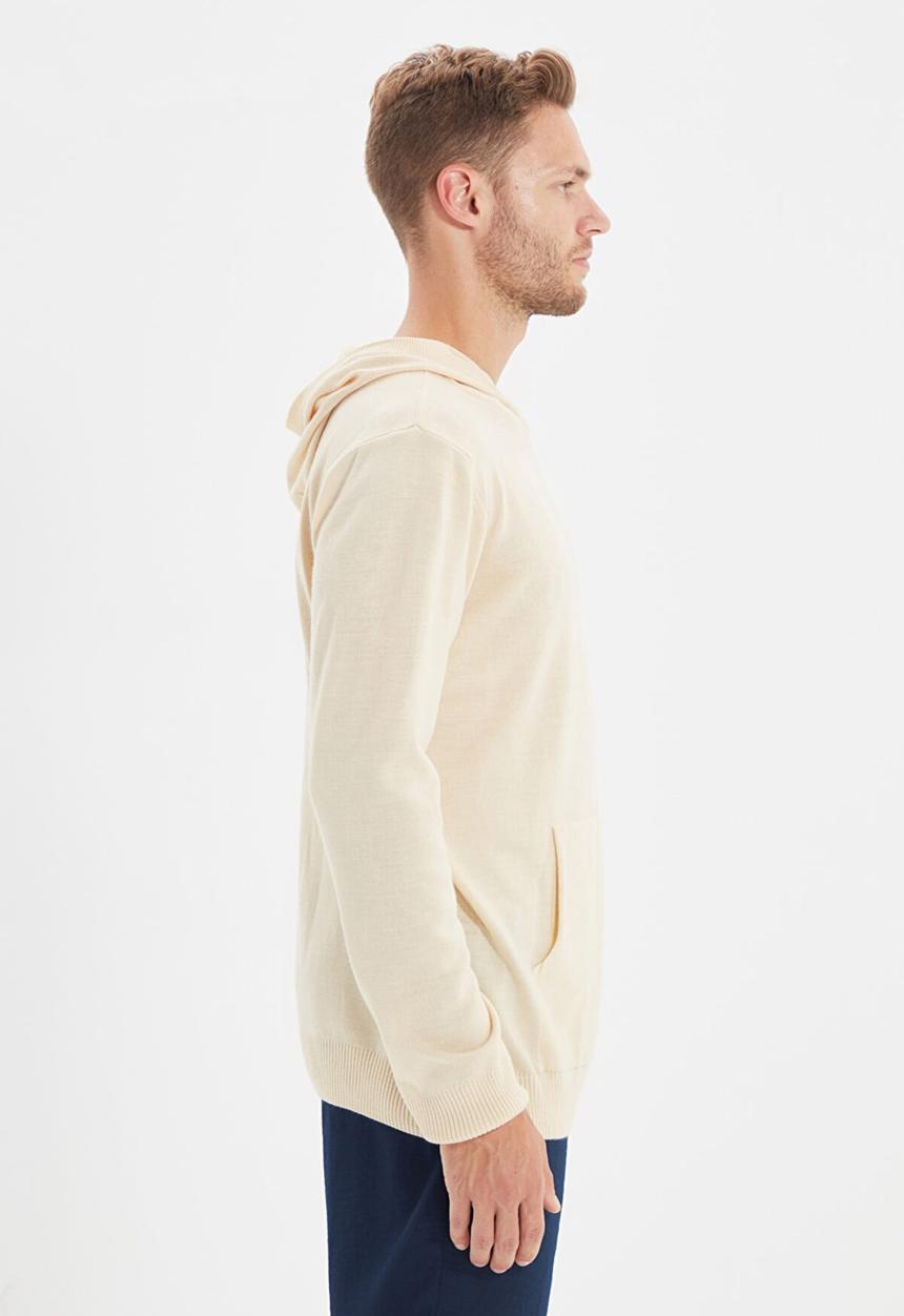 Trendyol - Cruzin regular fit hoodie - cream