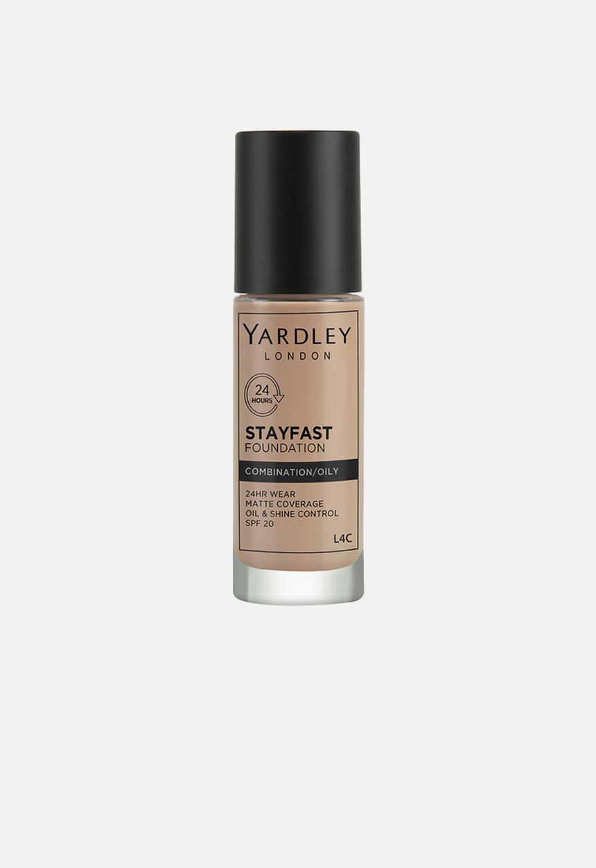 Yardley London - Stayfast Foundation Combination to Oily Skin SPF20 - L4C