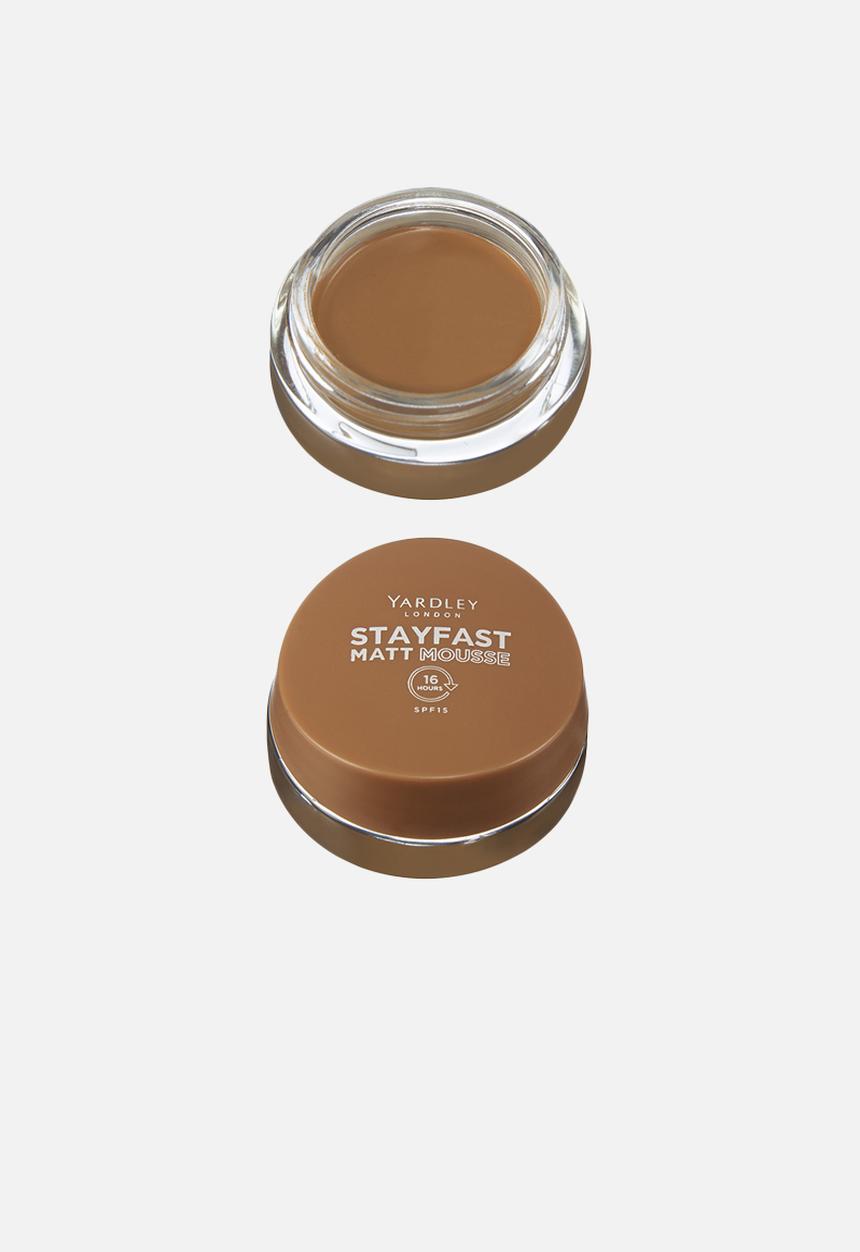 Yardley London - Stayfast Matt Mousse Foundation SPF15 - M3N