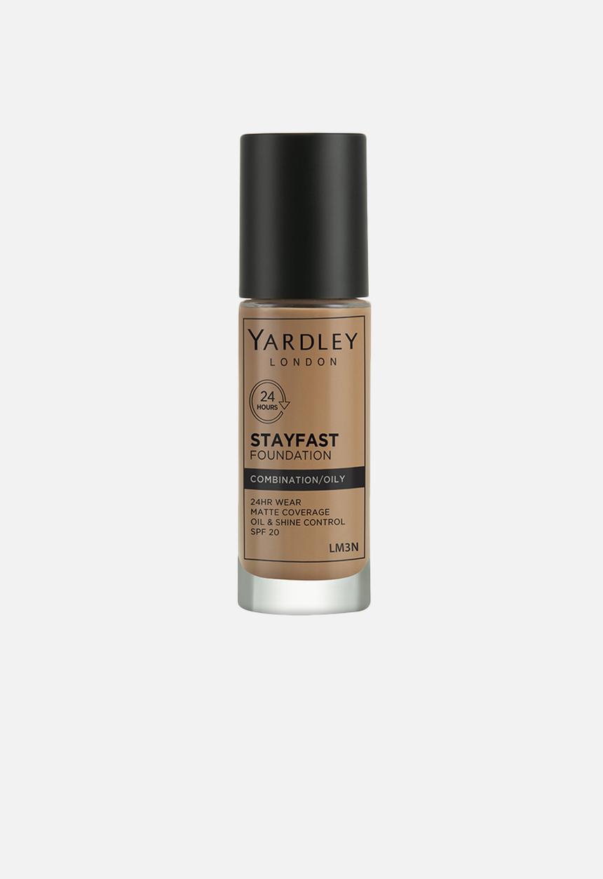 Yardley London - Stayfast Foundation Combination to Oily Skin SPF20 - LM3N