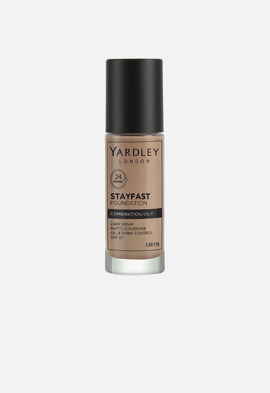 Yardley London - Stayfast Foundation Combination to Oily Skin SPF20 - LM1N