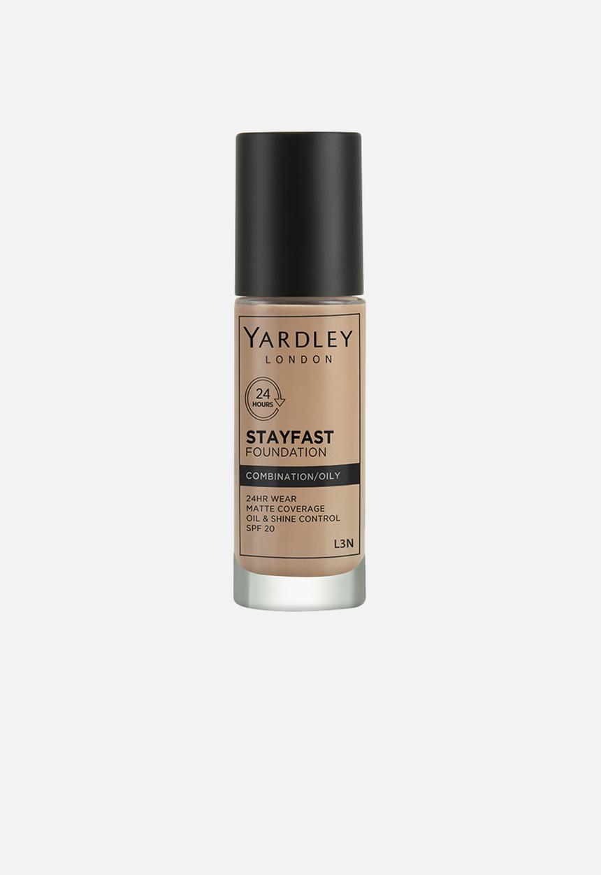 Yardley London - Stayfast Foundation Combination to Oily Skin SPF20 - L3N