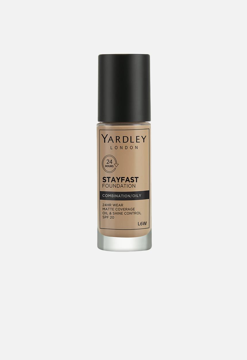 Yardley London - Stayfast Foundation Combination to Oily Skin SPF20 - L6W