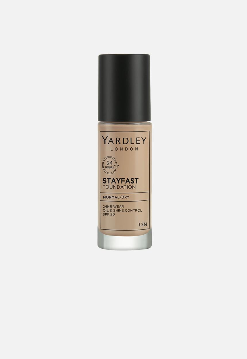 Yardley London - Stayfast Foundation Normal to Dry Skin SPF20 - L3N