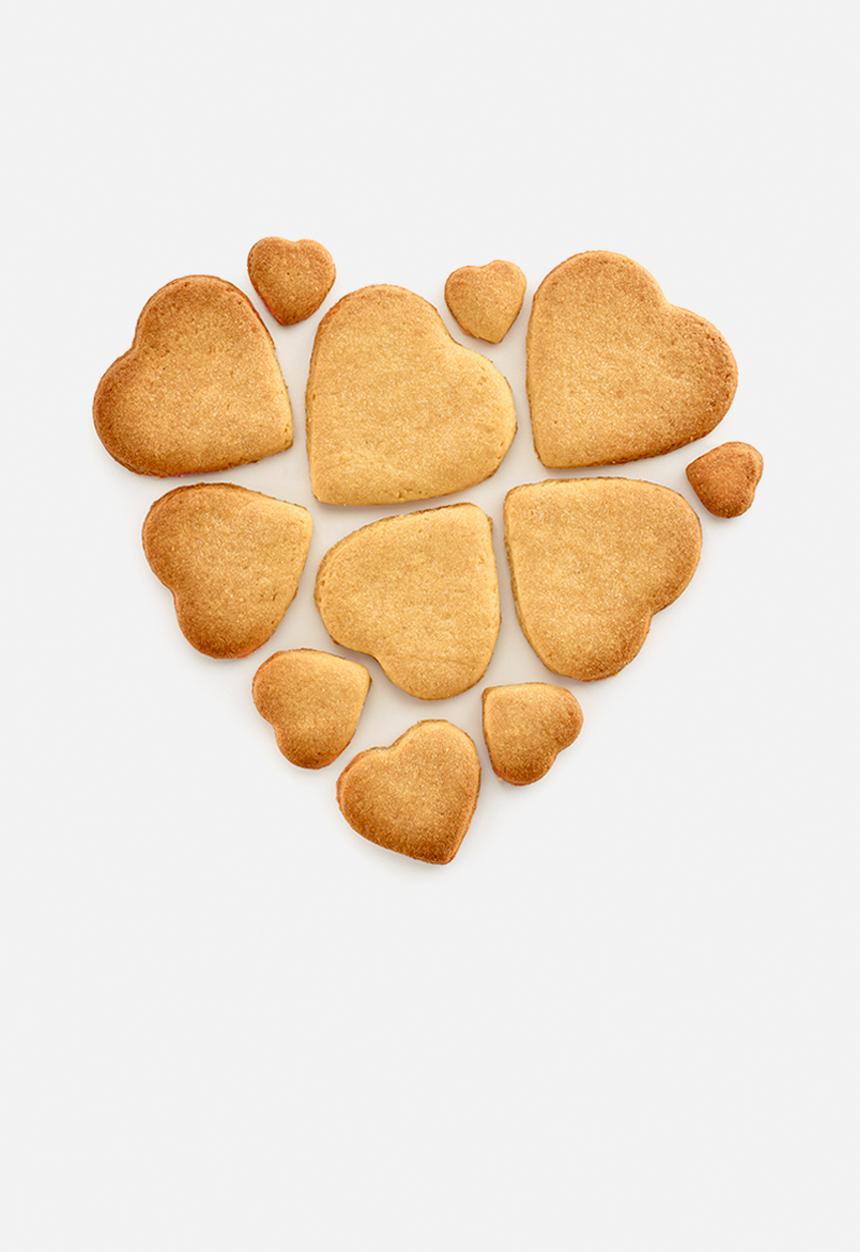 Lékué - Hearts cookie cutter - red