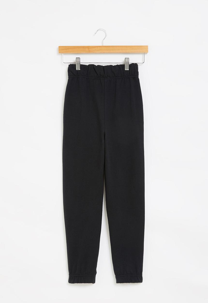 Rebel Republic - Printed trackpants - black