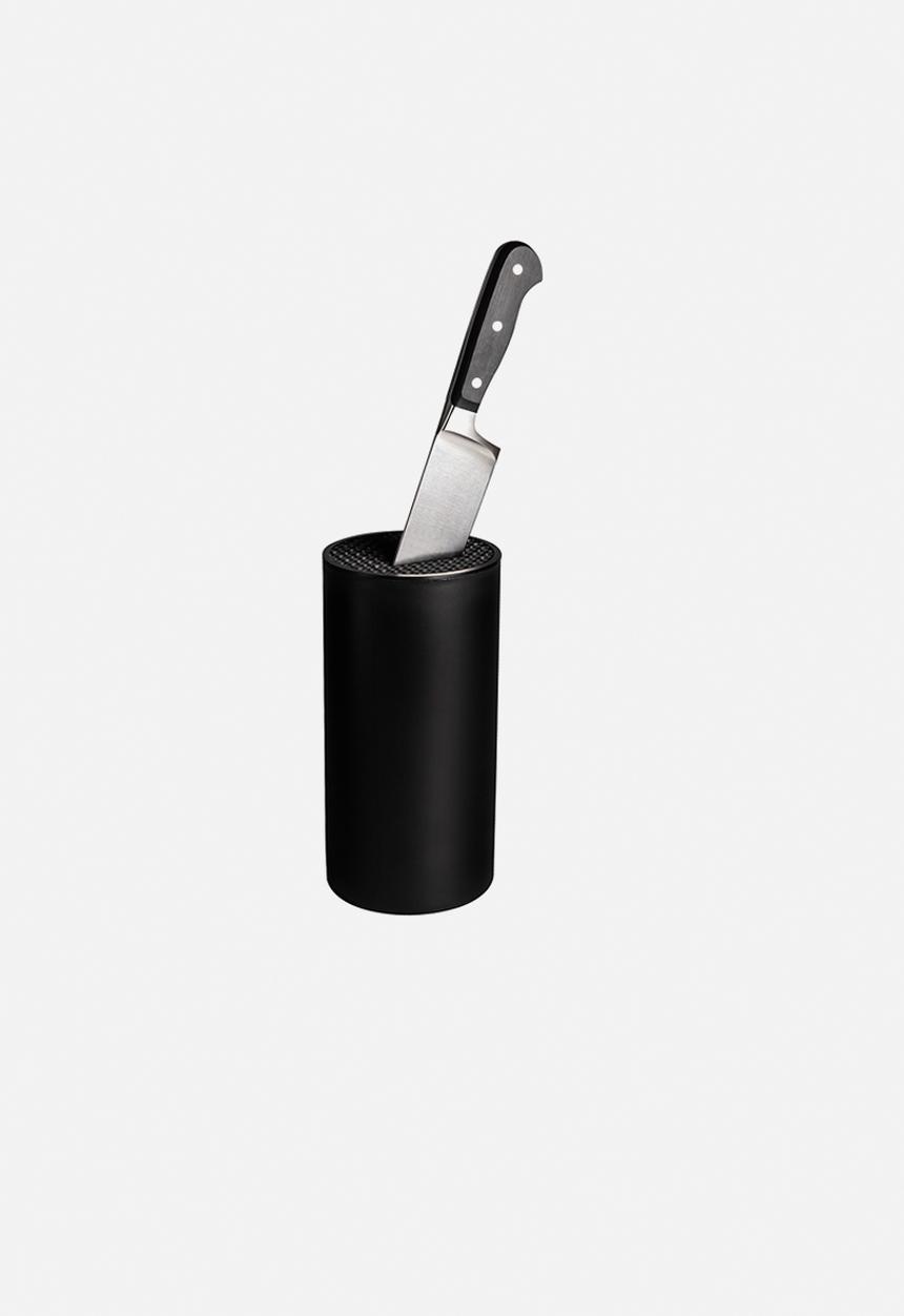Humble & Mash - Universal knife storage block - black
