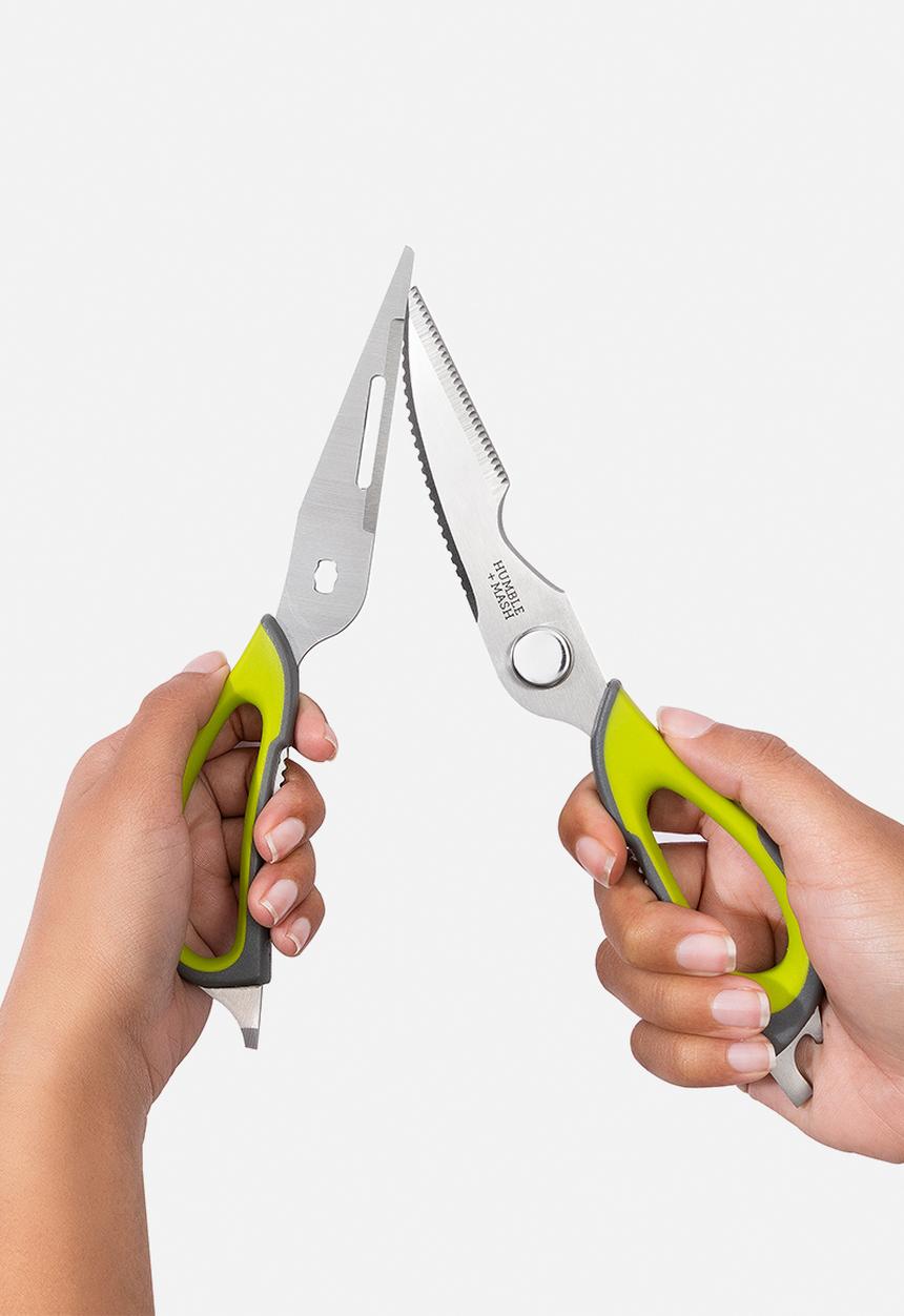Humble & Mash - Multi-purpose kitchen scissors - green
