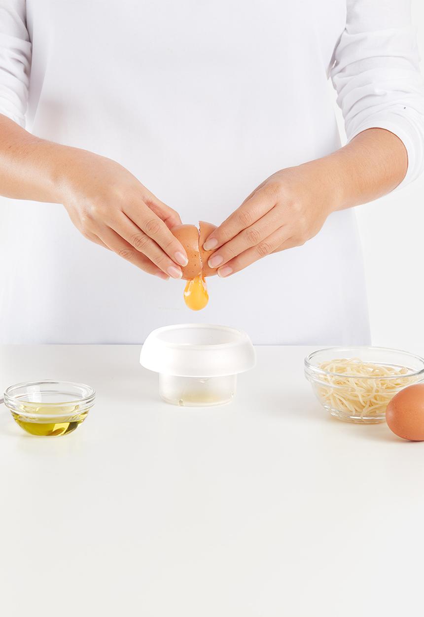 Lékué - Ovo microwave egg cooker - red