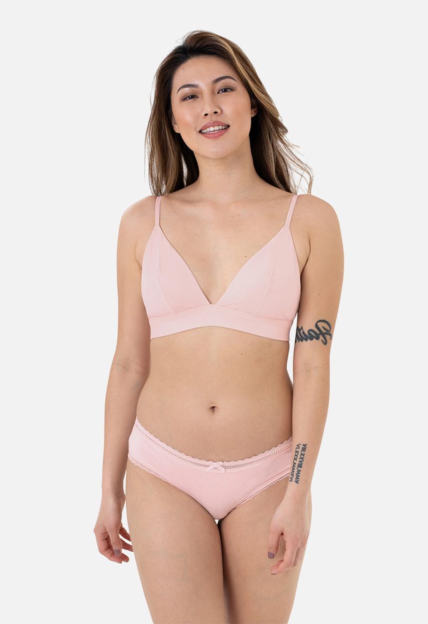 DORINA - Lila 2 pack cheeky hipster panty - ink & pink