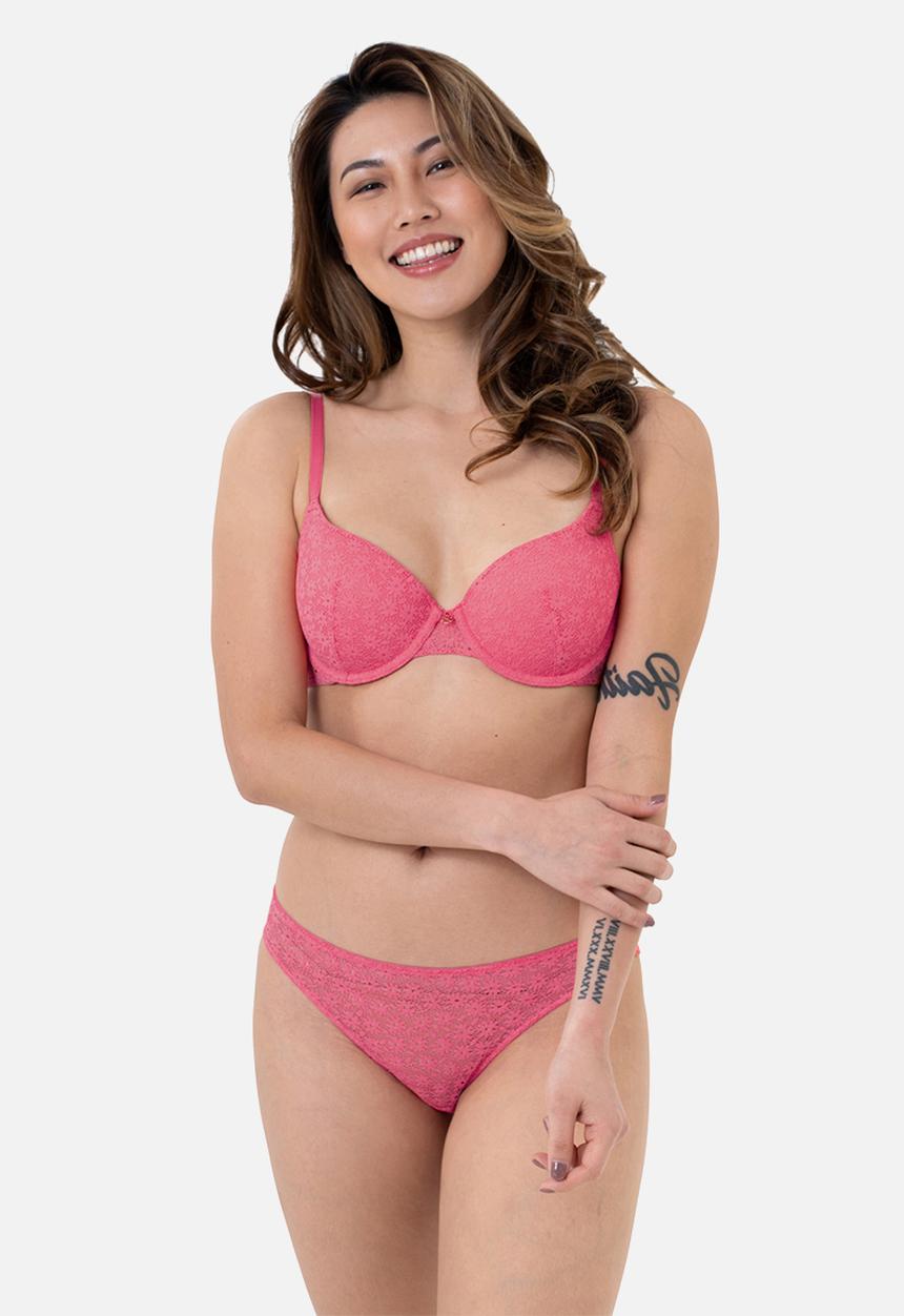 DORINA - Alyssa brief classic panty - pink