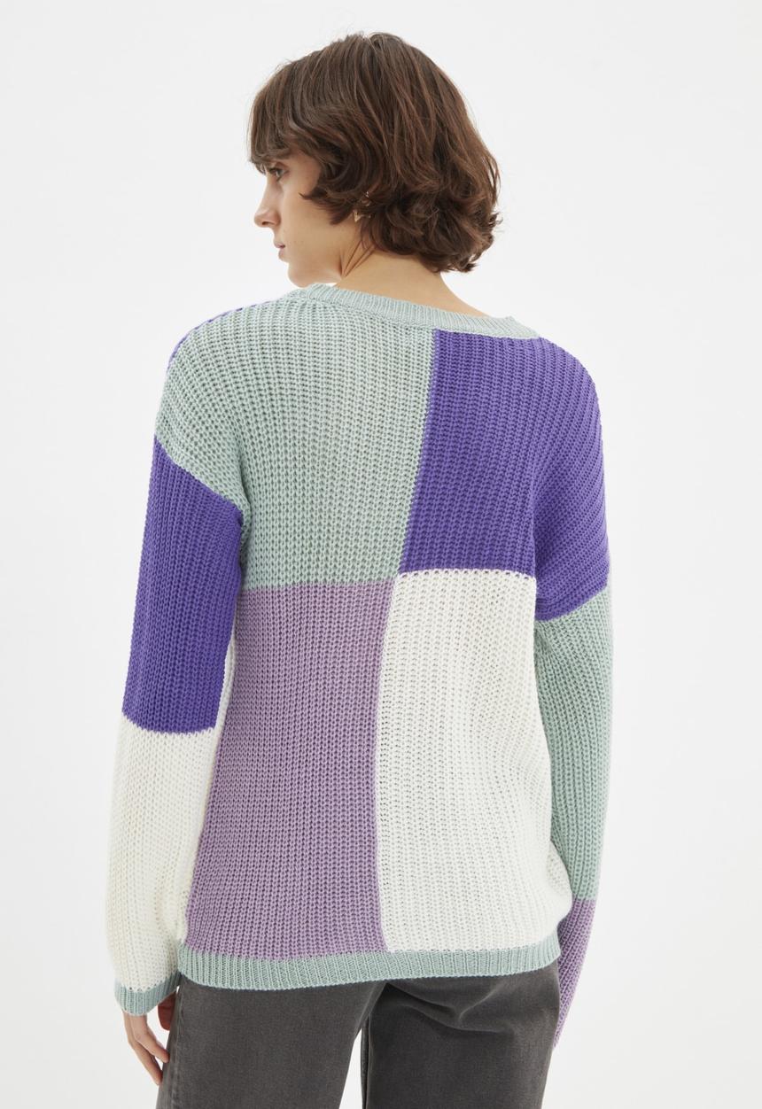 Trendyol - Color block knitwear sweater - multi 