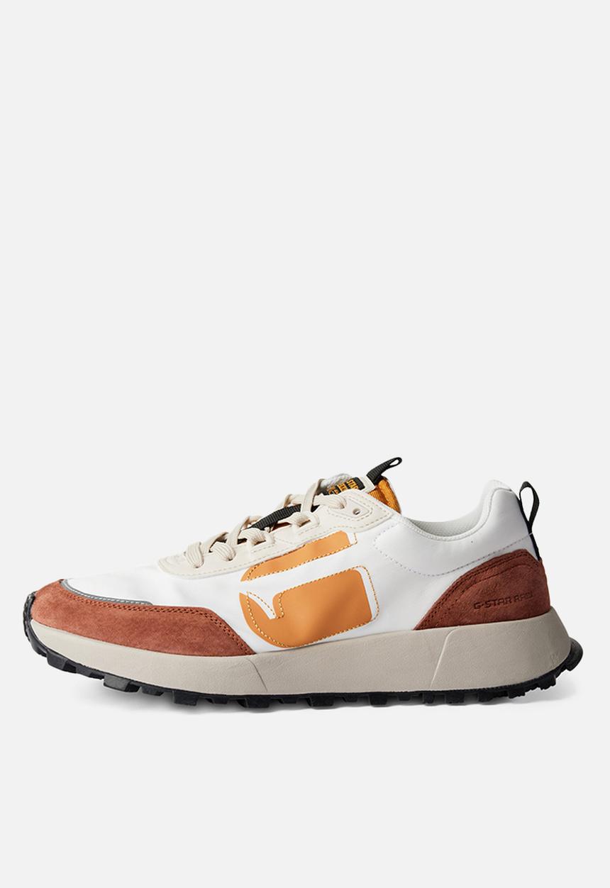 G-STAR - Theq run lgo blk m - olive/brique