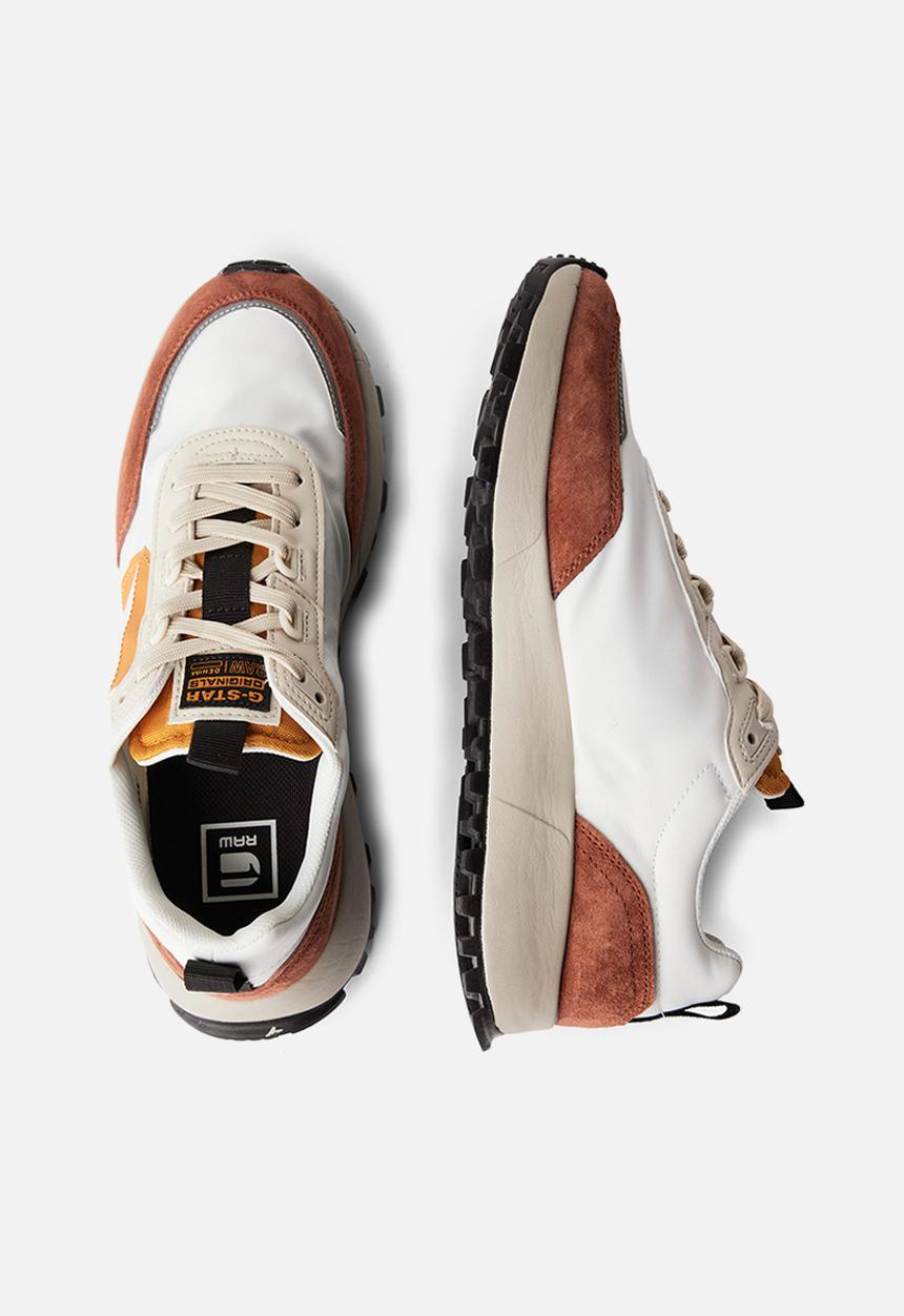 G-STAR - Theq run lgo blk m - olive/brique