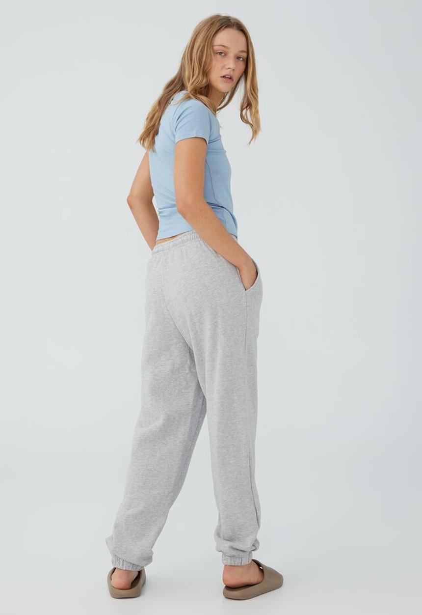 Cotton On - Classic trackpant - grey marl