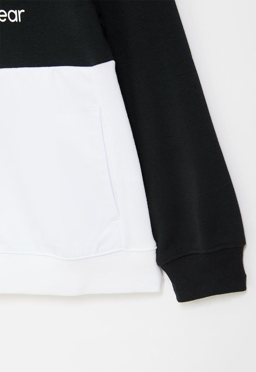 Nike - Nkg heritage crew - black & white 