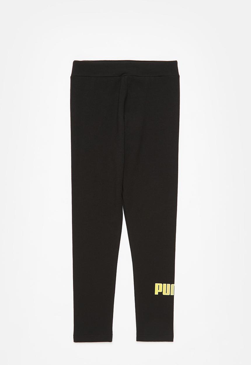 PUMA - Ess+  bleach logo leggings g - puma black
