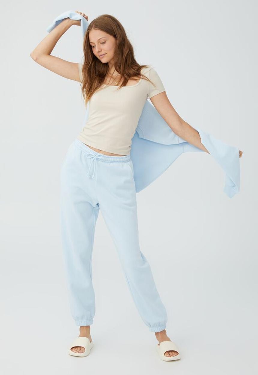 Cotton On - Classic trackpant - soft icy blue
