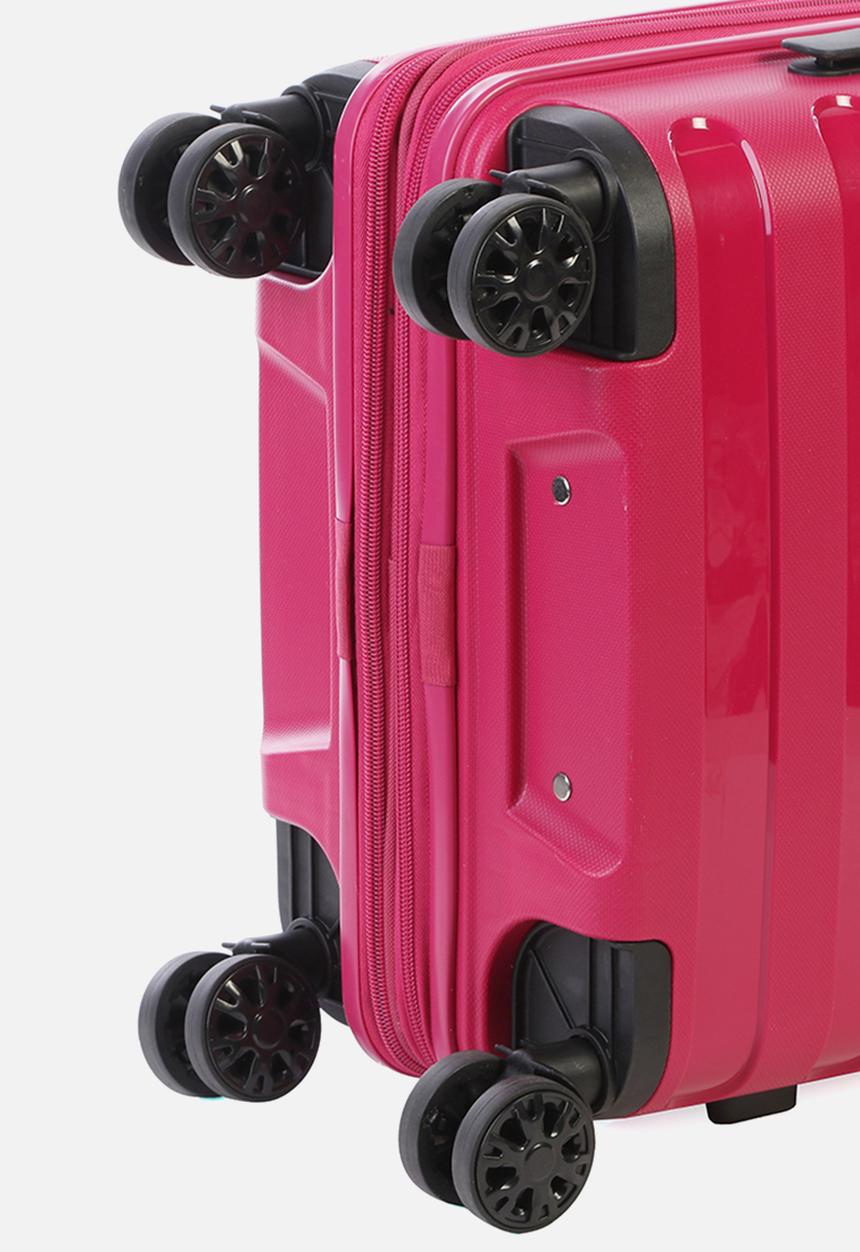 Cellini - Sonic 4 wheel trolley - carmine pink