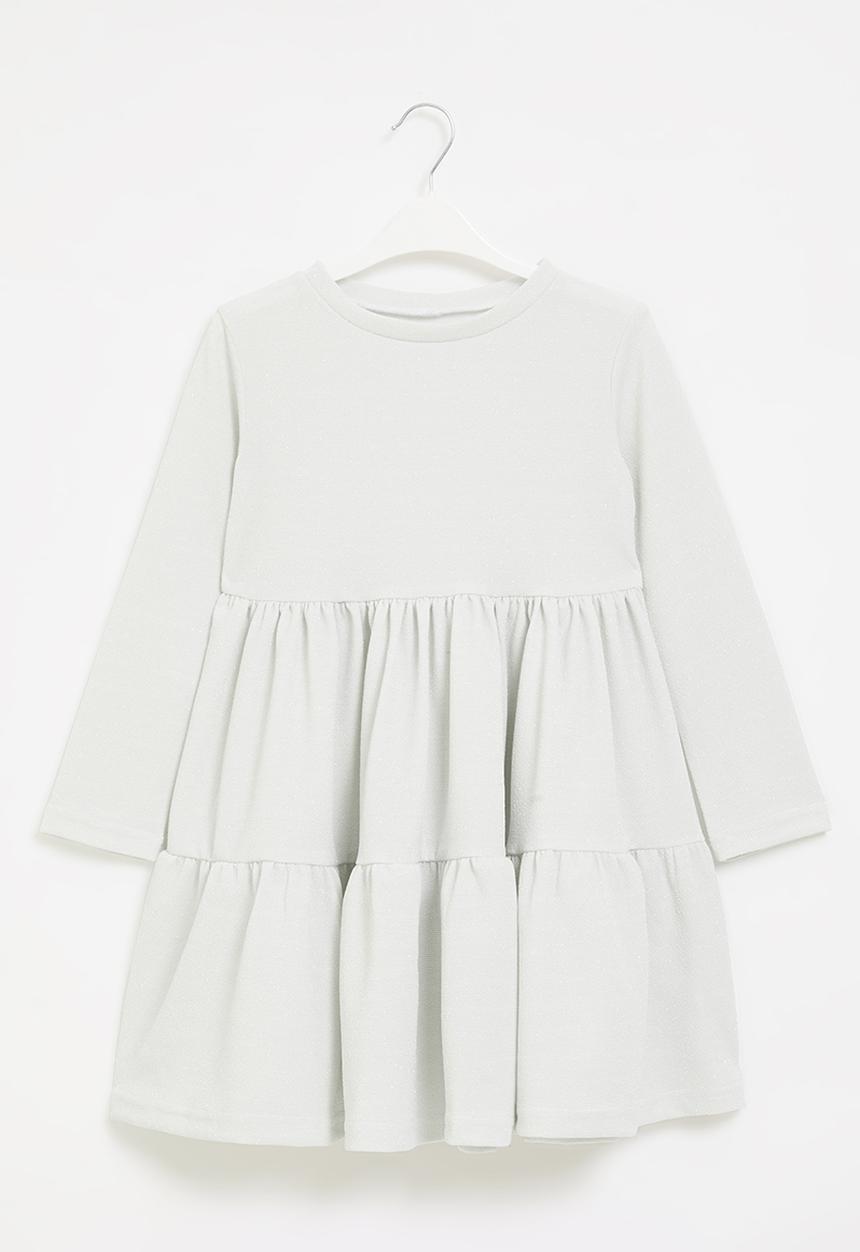 Pop Candy - Tiered dress - light grey 