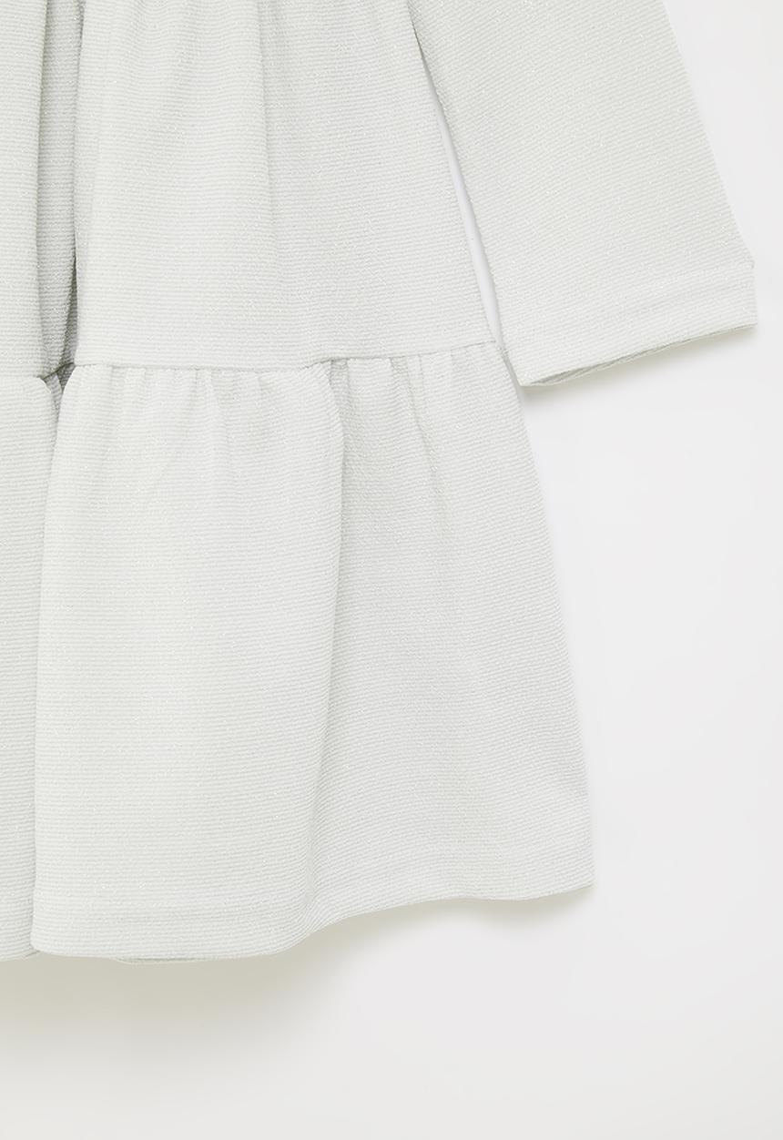 Pop Candy - Tiered dress - light grey 
