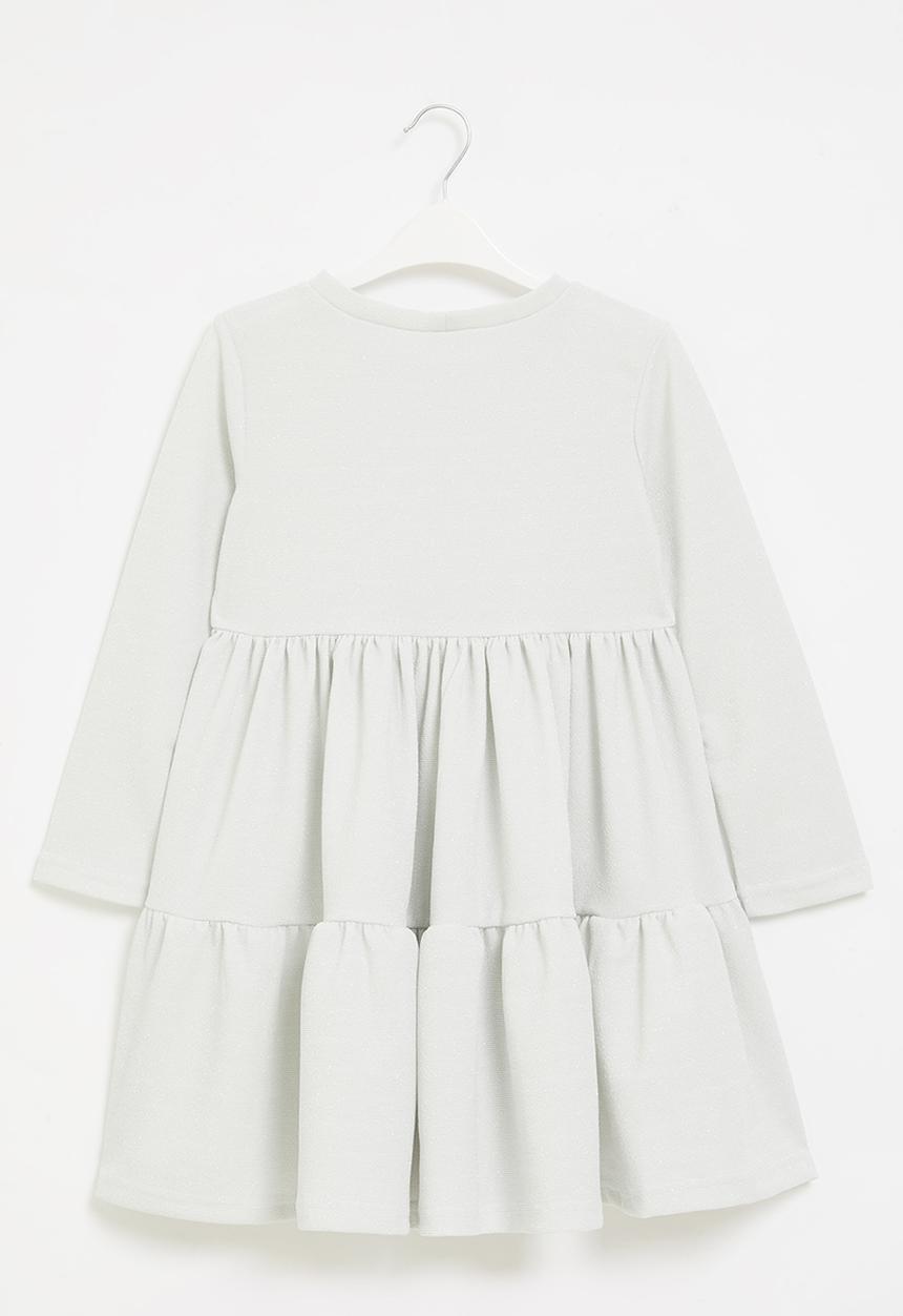 Pop Candy - Tiered dress - light grey 