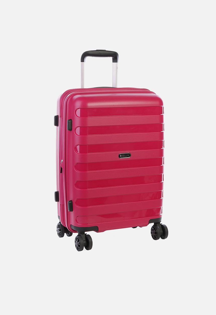 Cellini - Sonic 4 wheel trolley - carmine pink