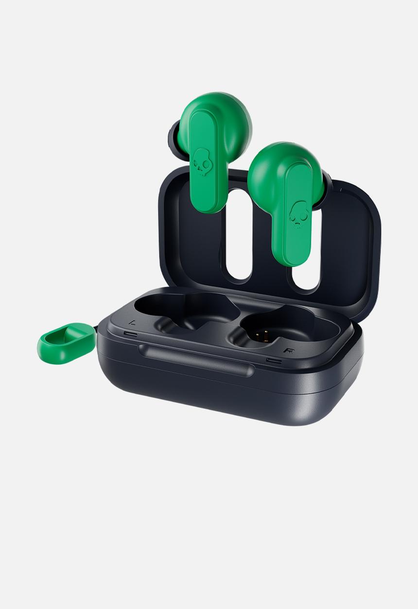 Skullcandy - Dime 2 true wireless in-ear-dark blue/green