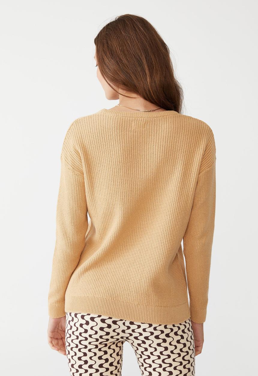 Cotton On - Everyday pullover - linen taupe