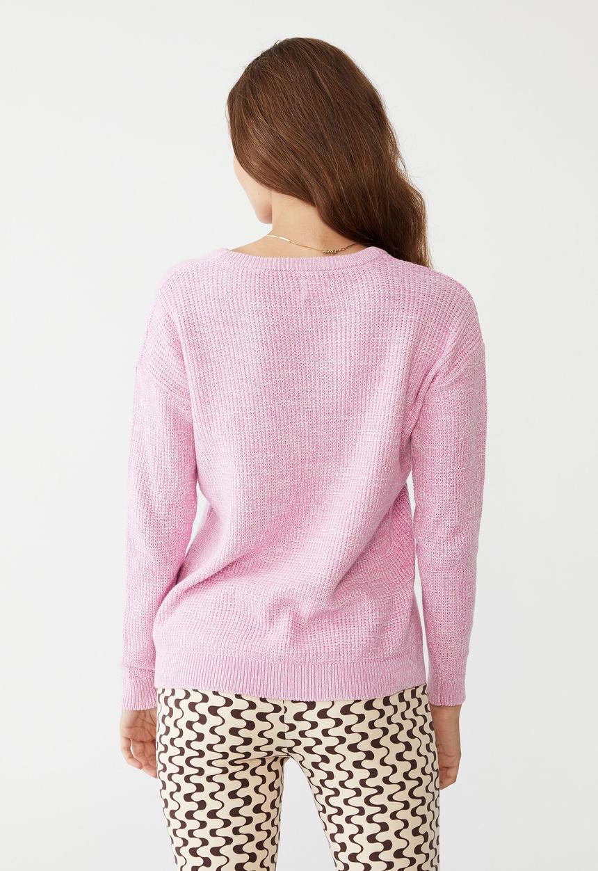 Cotton On - Everyday pullover - lavender white twist