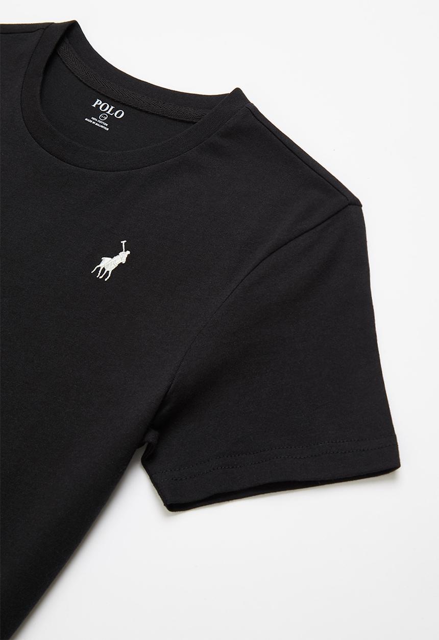 POLO - Boys classic short sleeve tee - black