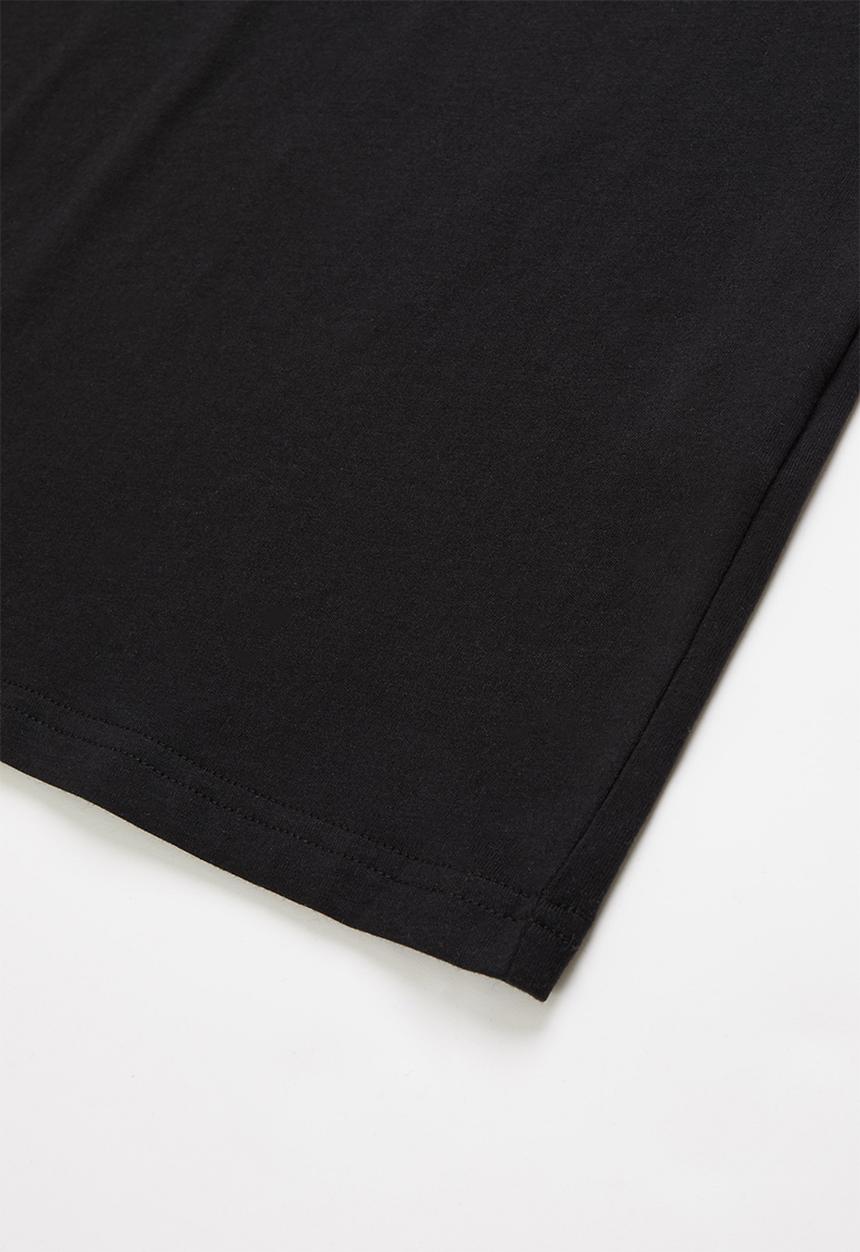POLO - Boys classic short sleeve tee - black