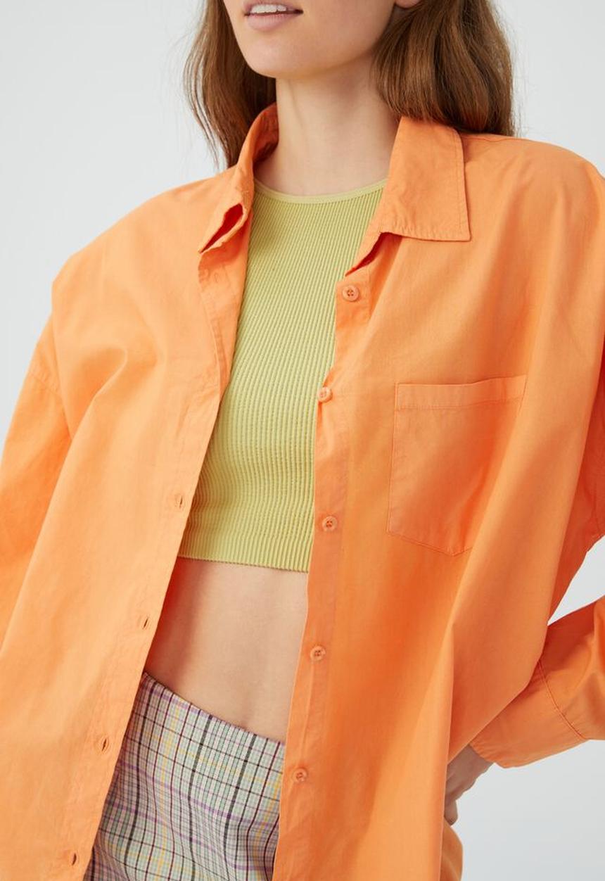 Cotton On - Dad shirt - sweet orange
