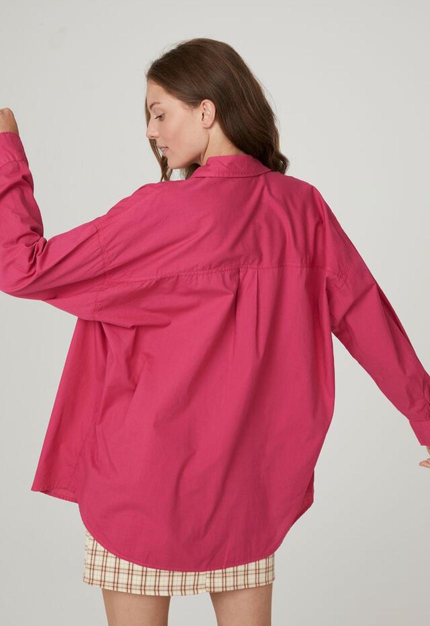 Cotton On - Dad shirt - hot fuschia