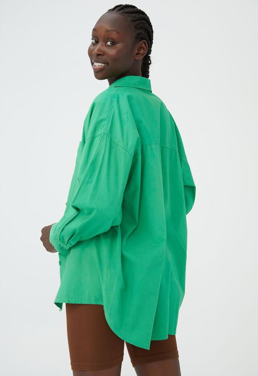 Cotton On - Dad shirt - emerald green