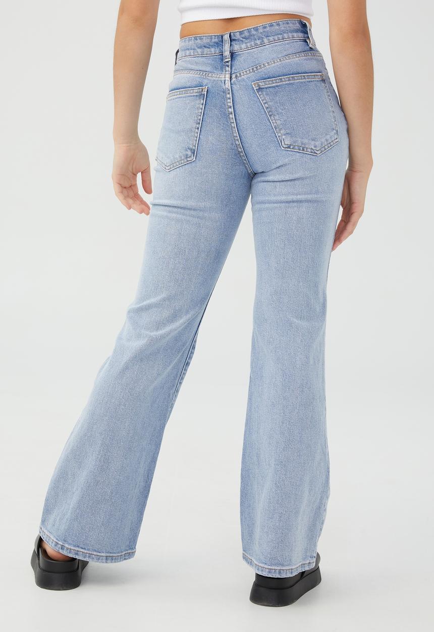 Cotton On - Petite flare jean - salty blue