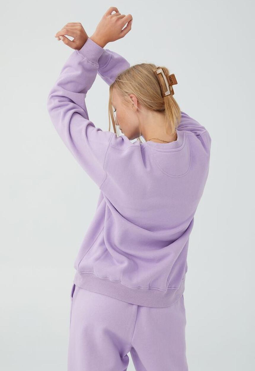 Cotton On - Classic crew sweatshirt - spring lilac