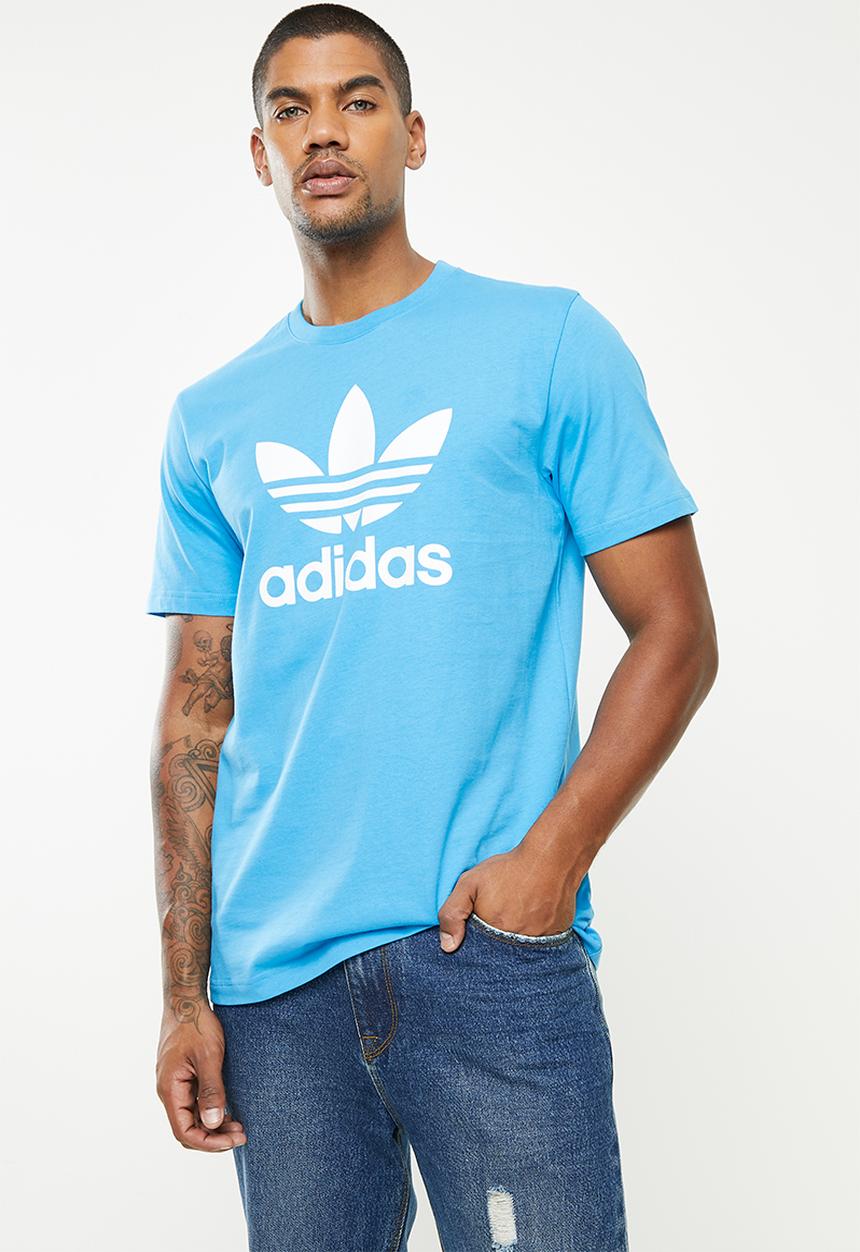 adidas Originals - adidas Originals Trefoil  T-Shirt  - Turquoise