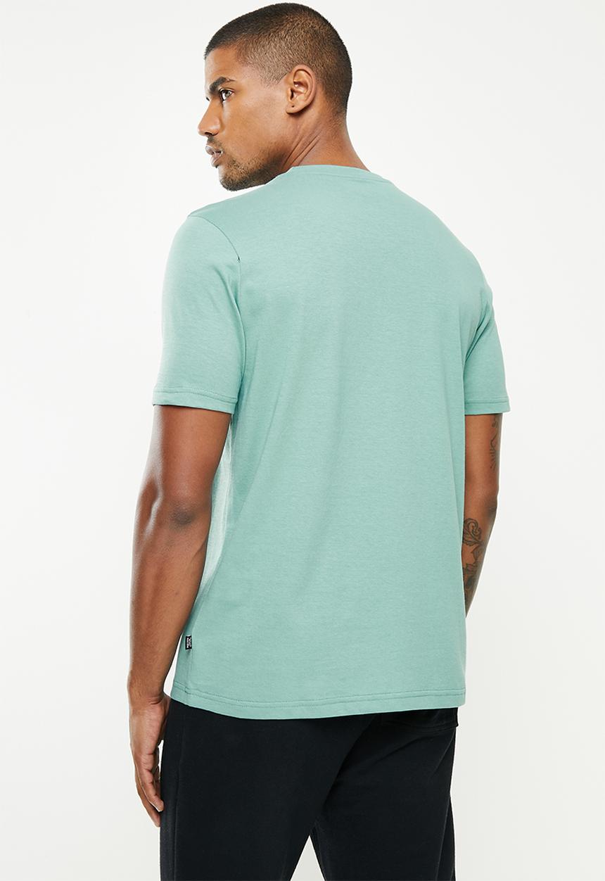 PUMA - Puma box tee - mineral blue