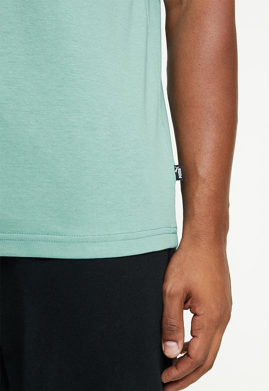 PUMA - Puma box tee - mineral blue