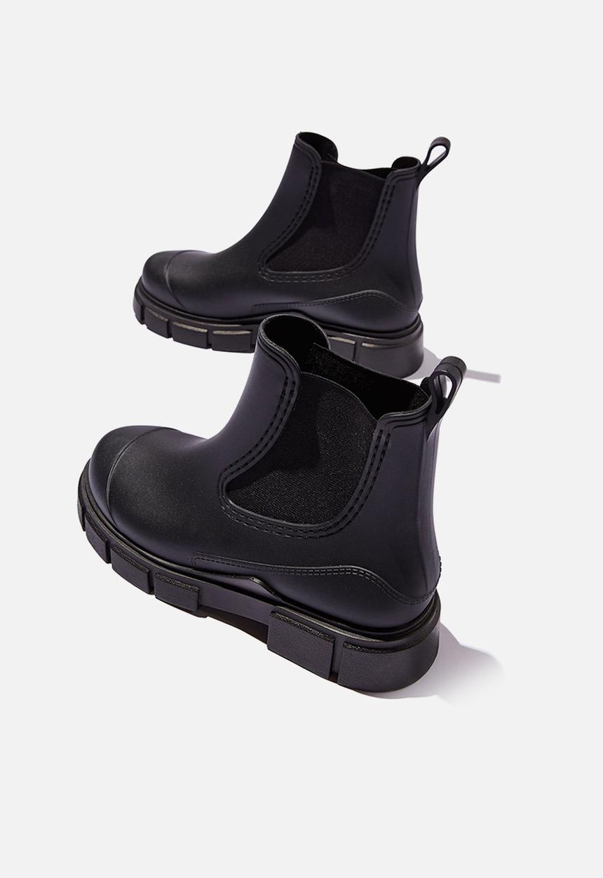 Cotton On - Storm rain boot - black
