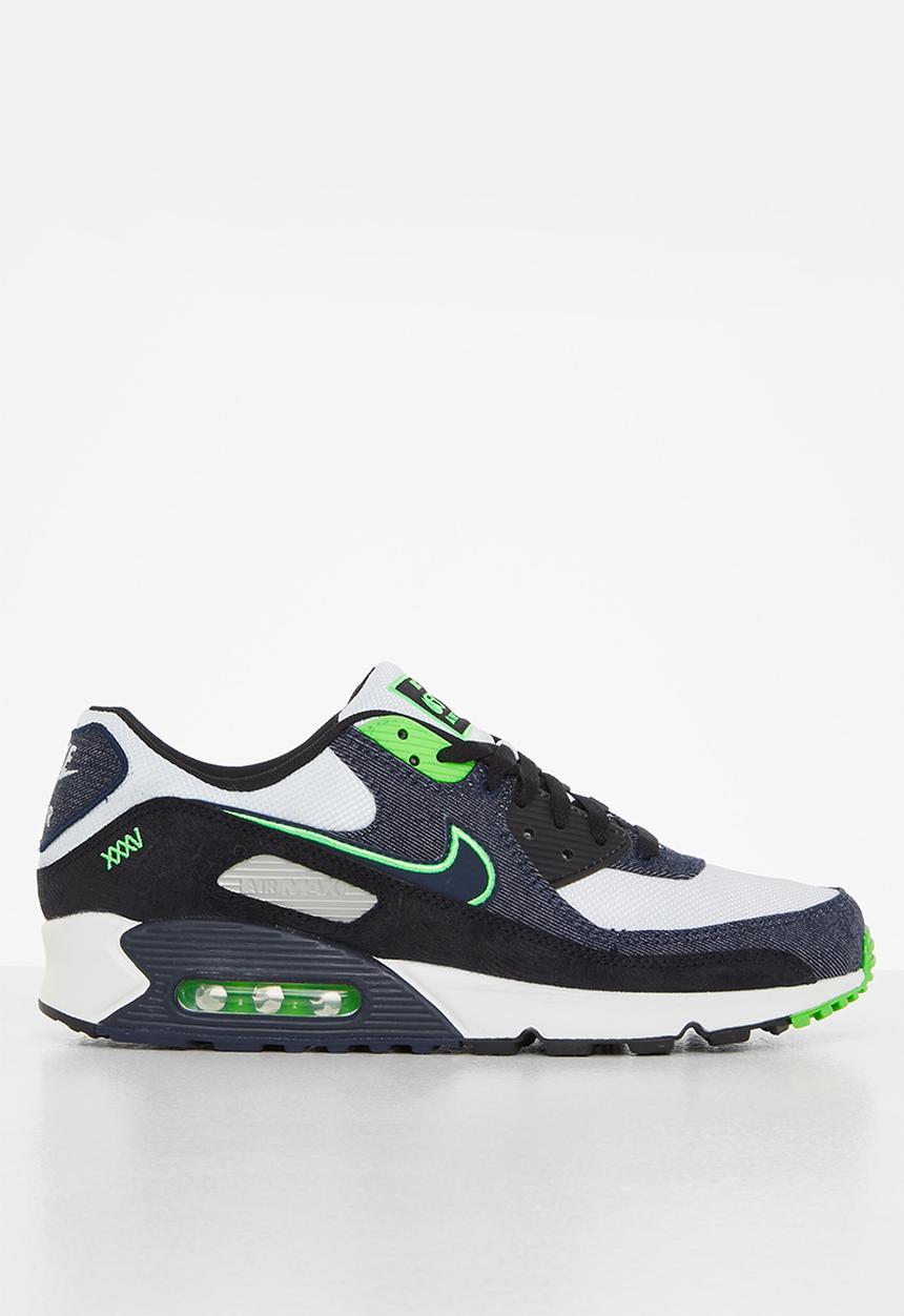 Nike - Nike air max 90 se - black/obsidian-scream green-summit white