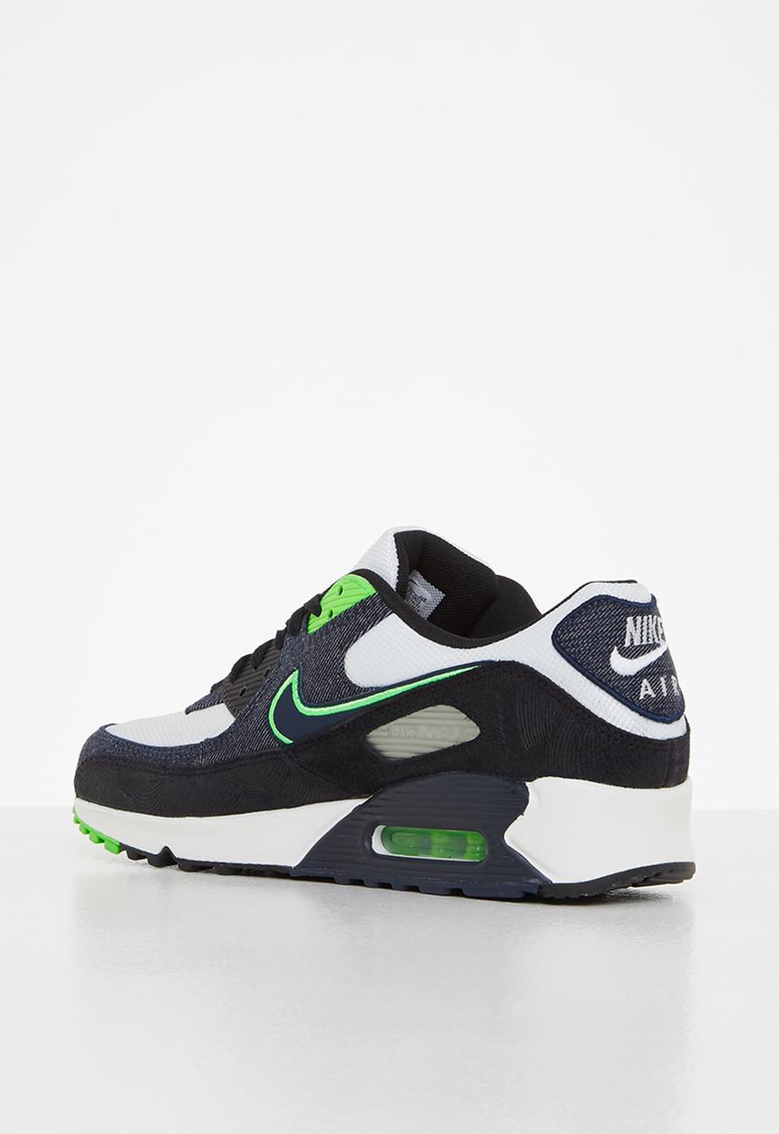 Nike - Nike air max 90 se - black/obsidian-scream green-summit white
