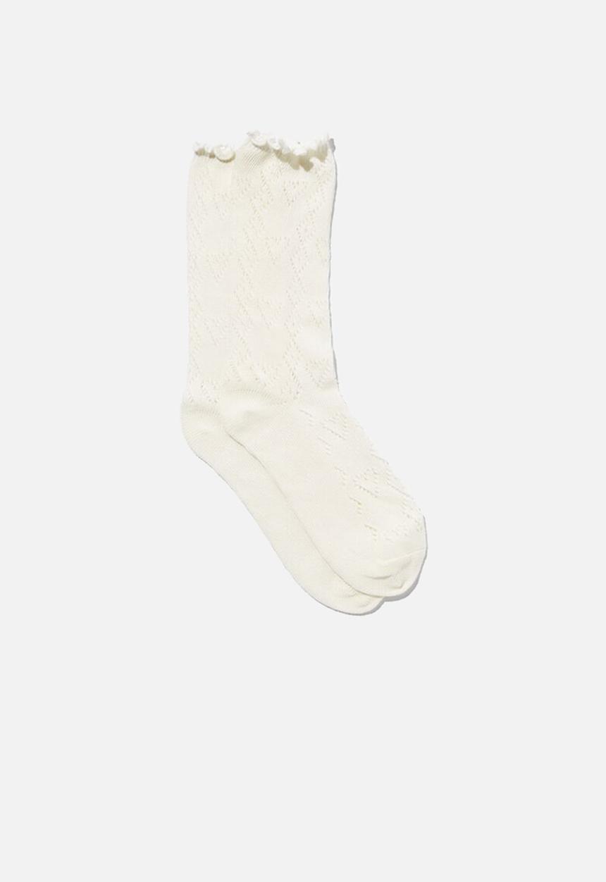 Cotton On - Pretty sleep socks - coconut milk