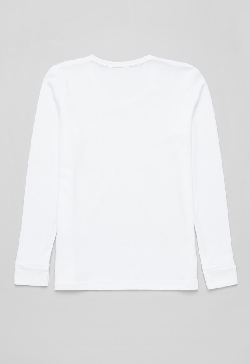 Jockey - Kids thermal unisex long sleeve top - white